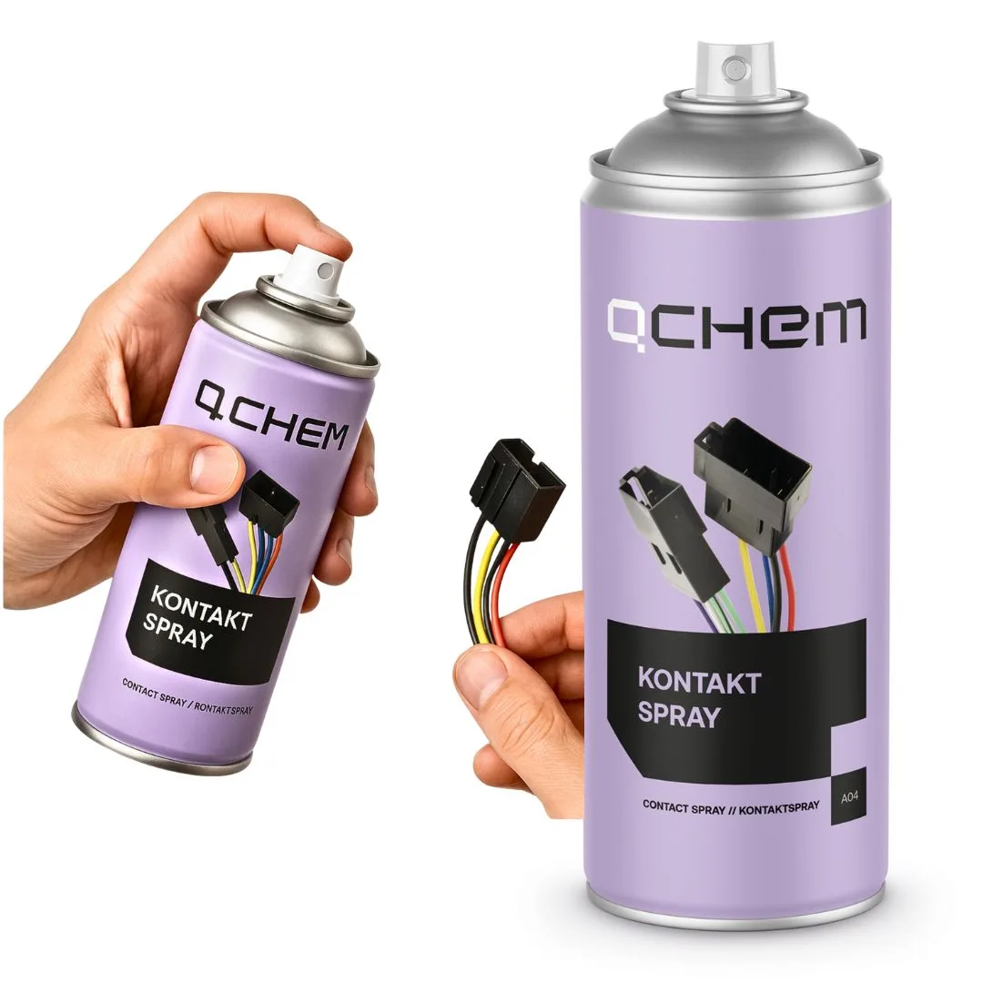 Kontakt spray 400ml QCHEM - zestaw 3 szt