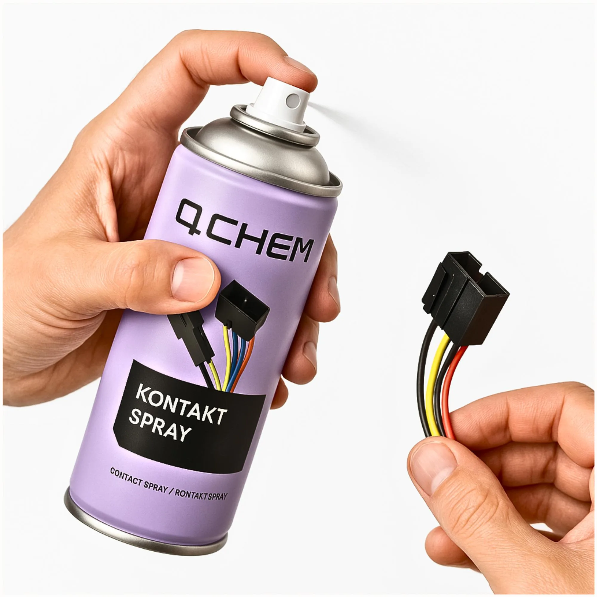 Kontakt spray 400ml QCHEM - zestaw 3 szt