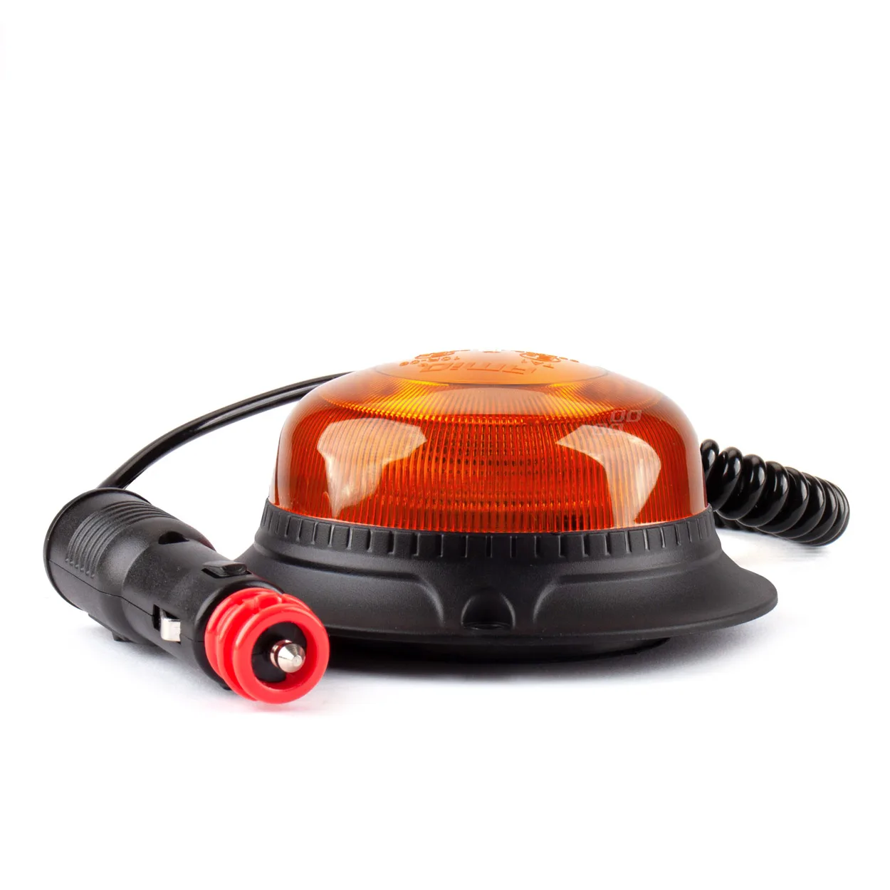 Lampa ostrzegawcza mini kogut 18 LED magnes niska R65 R10 12-24V W21m AMIO- | zdjęcie 1 z 13 | A02925 | Motofarma.pl