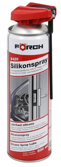 Silikon Spray 500 ml FORCH S420 - zestaw 2 szt