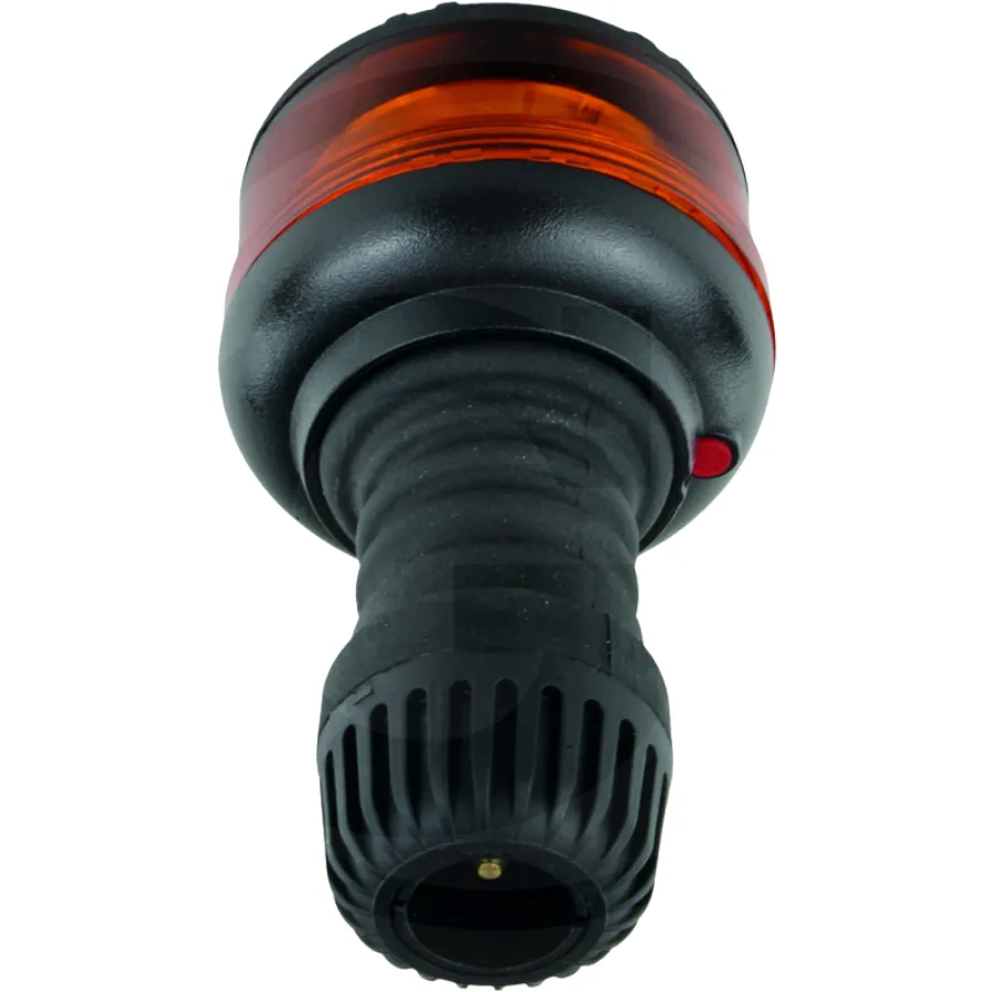Lampa ostrzegawcza LED 12/24V AGTECH elastyczny trzpień pomarańczowa