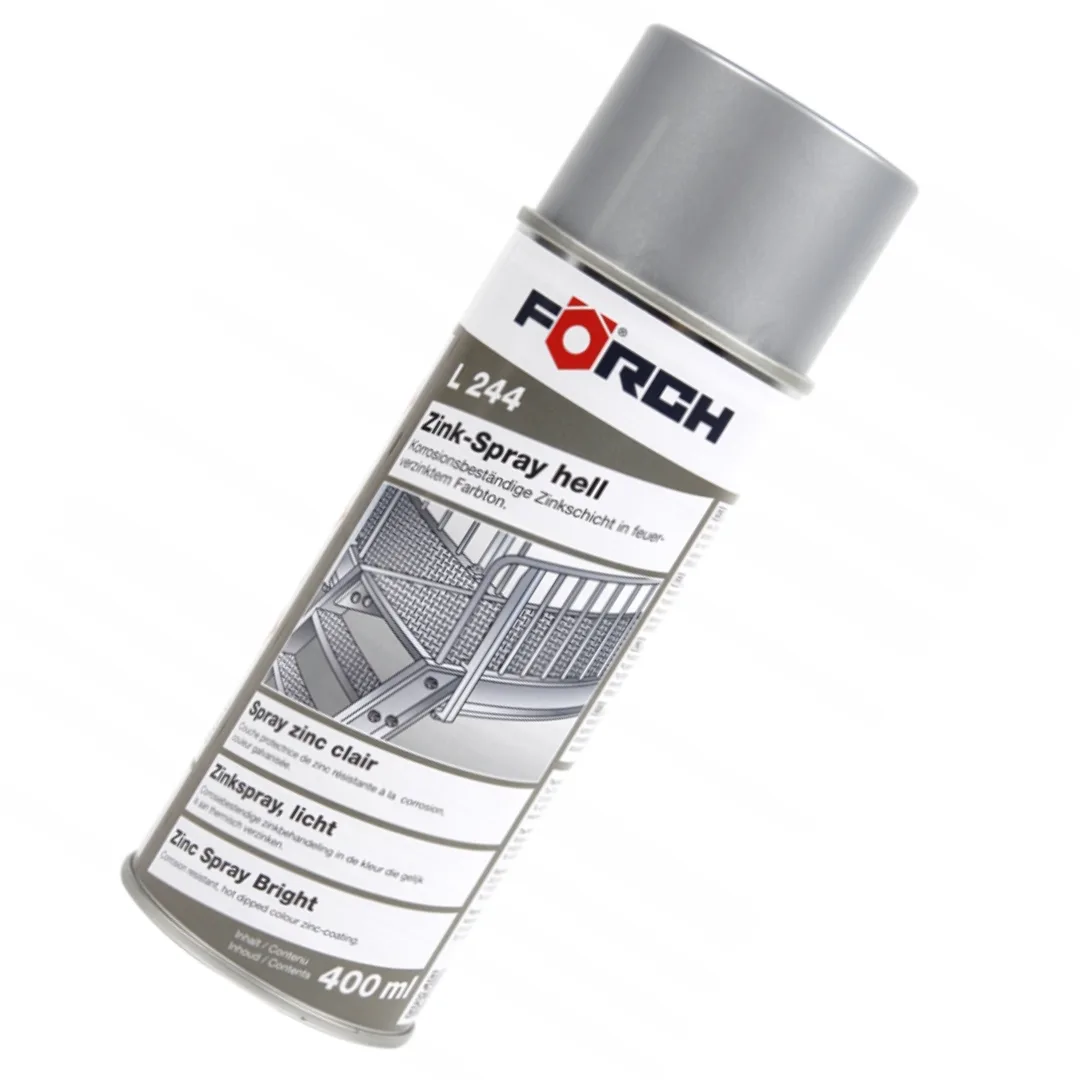 6x cynk spray jasny FÖRCH L296