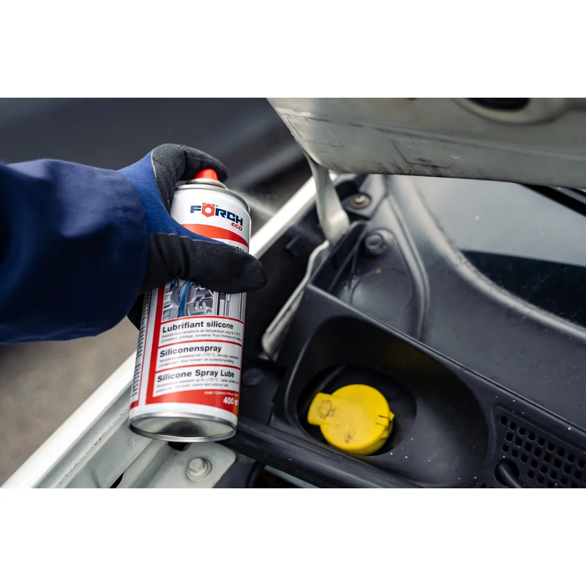 SILIKON SPRAY FORCH ECO 400 ML - zestaw 2 szt