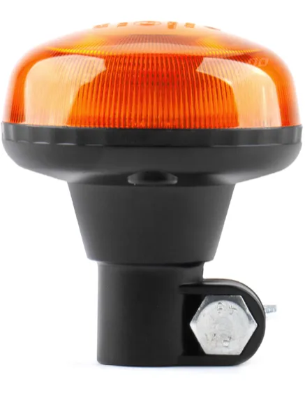 Lampa ostrzegawcza mini kogut z homologacją 12-24V z uchwytem