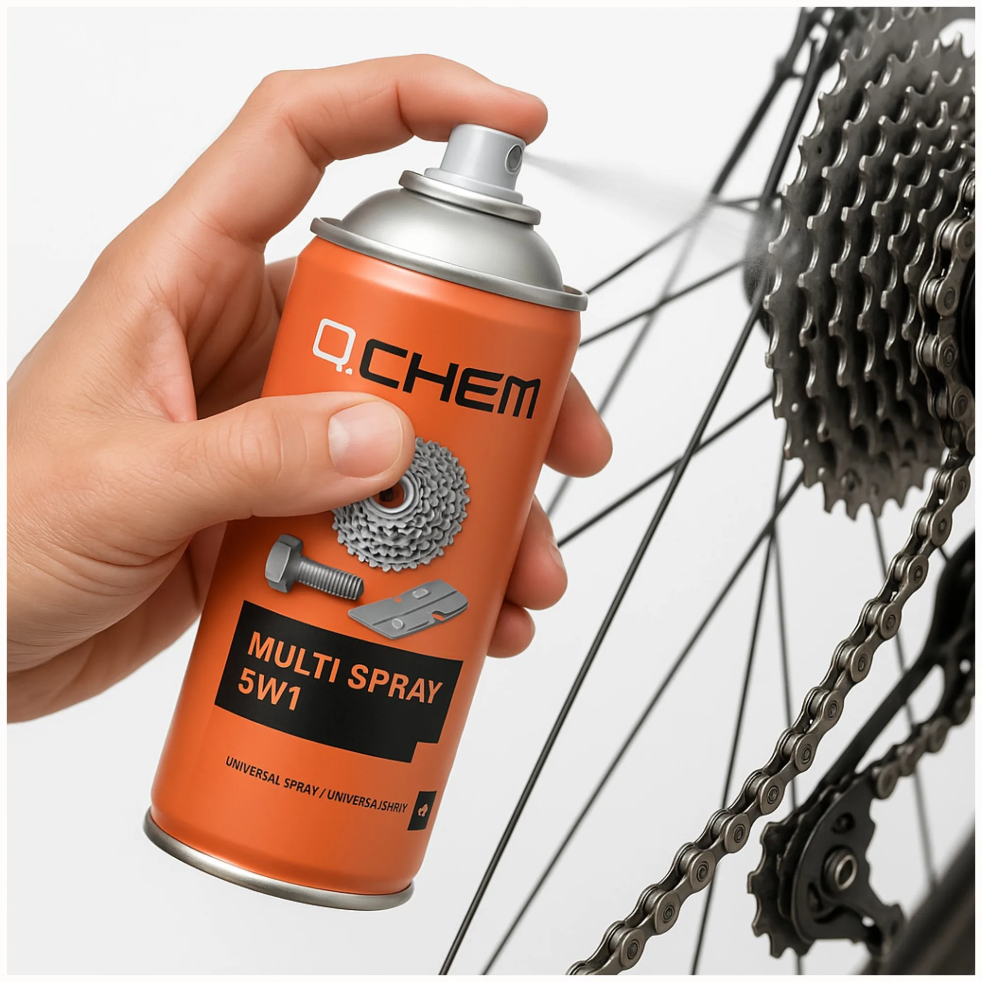 QCHEM Multispray 5w1 400ml - zestaw 3 szt