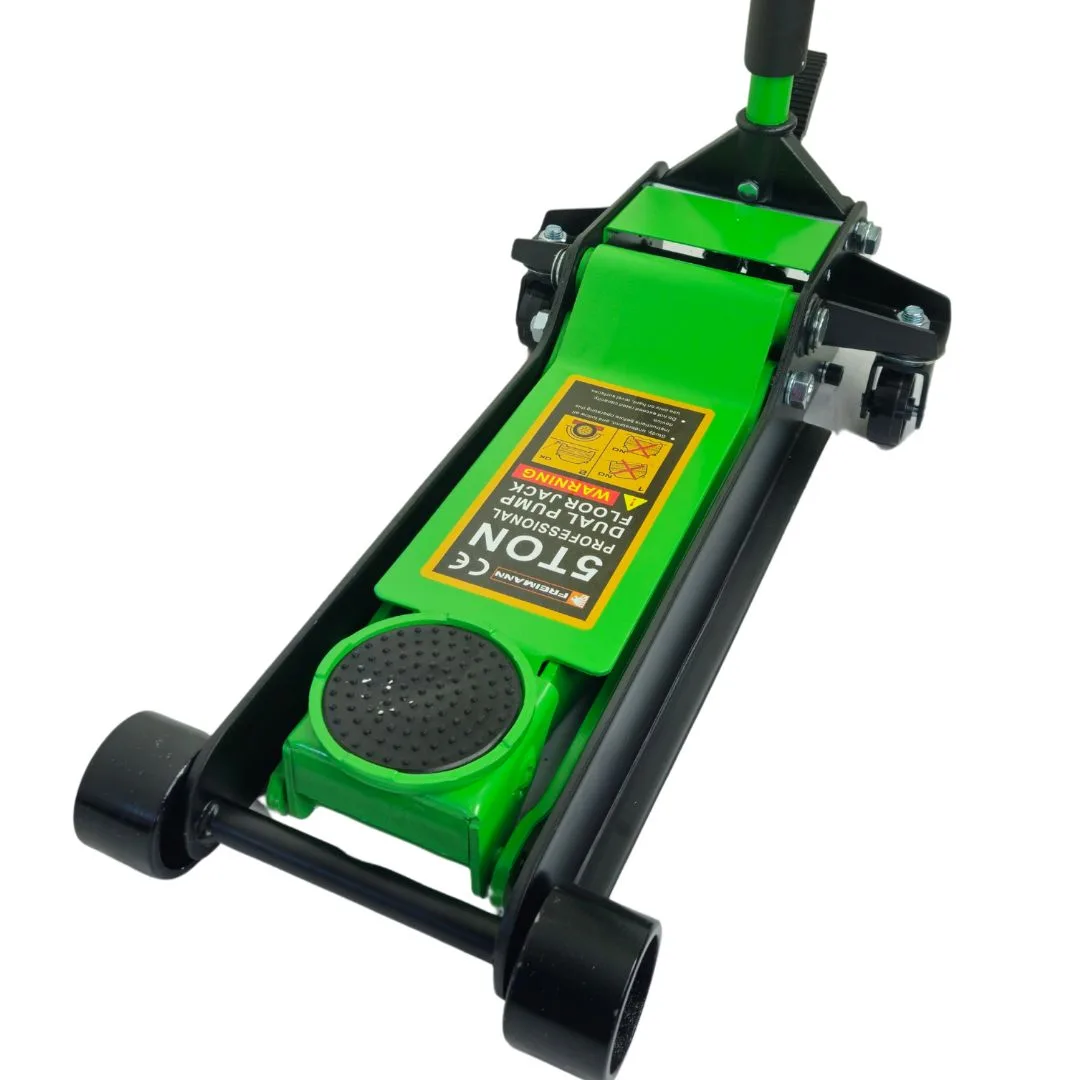 PODNOŚNIK HYDRAULICZNY SAMOCHODOWY ŻABA 5T ZIELONY NISKOPROFILOWY - Widmann | zdjęcie 4 z 8 | 47584 | Motofarma.pl