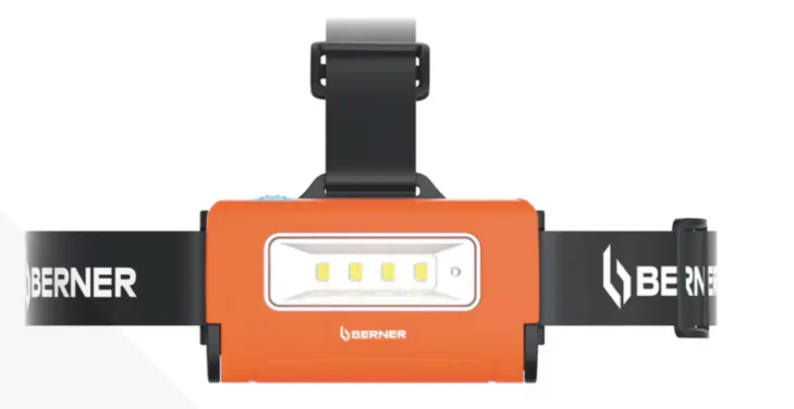 BERNER ZESTAW LAMP LED LAMPA CZOŁOWA CZOŁÓWKA + PENLIGHT ŁADOWARKA LAMPKA
