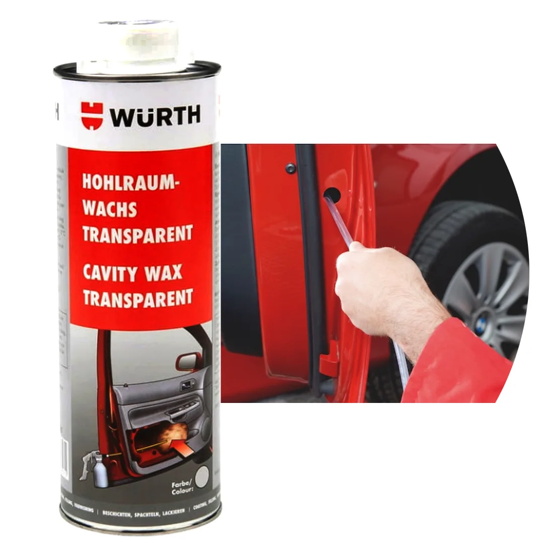Wosk do profili zamkniętych Wurth - zestaw 5 szt