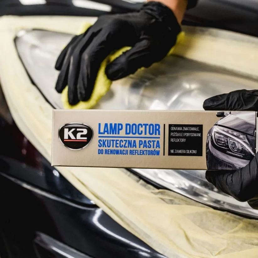 Pasta Do Renowacji Reflektorów K2 Lamp Doctor 60G | zdjęcie 5 z 11 | K2 L3050 | Motofarma.pl
