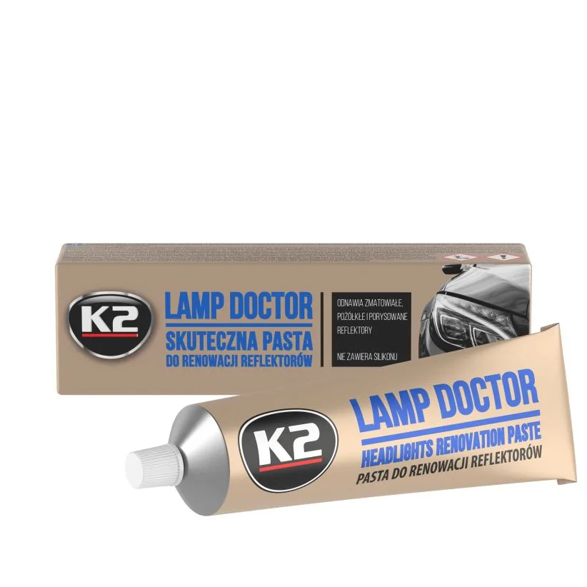Pasta Do Renowacji Reflektorów K2 Lamp Doctor 60G | zdjęcie 10 z 11 | K2 L3050 | Motofarma.pl