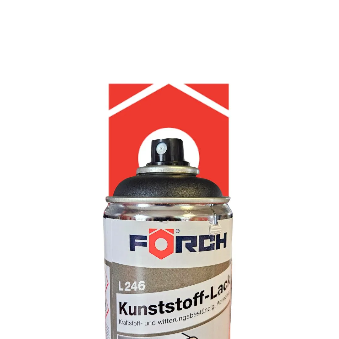 Lakier Do Tworzyw Sztucznych Forch L246 Czarny 400ml | zdjęcie 3 z 3 | 47104 | Motofarma.pl