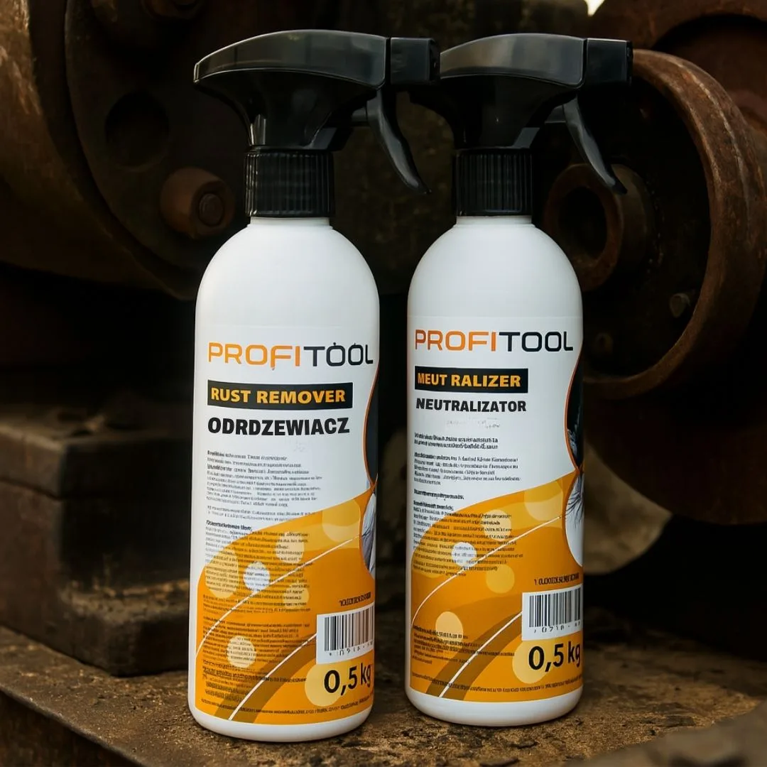 Odrdzewiacz + Neutralizator Rdzy Zestaw Profitool