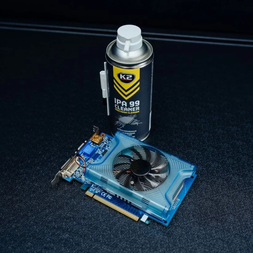 2x  IPA 99% CLEANER SPRAY + pędzelek 400ML ALKOHOL IZOPROPYLOWY K2 | zdjęcie 4 z 5 | B504_2 | Motofarma.pl