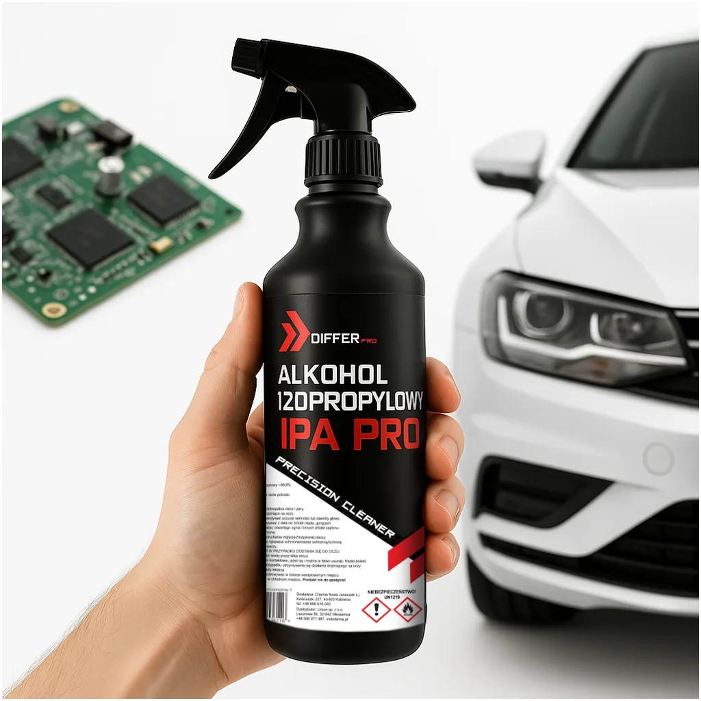 Alkohol izopropylowy IPA Cleaner 1L + Kontakt spray 400ml ZESTAW
