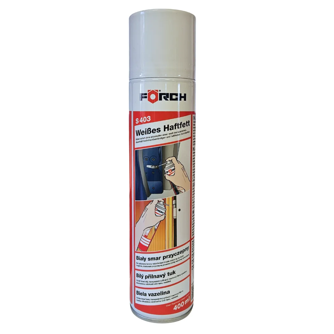 Biały Smar Przyczepny Forch S403 400ml | zdjęcie 1 z 3 | 26712 | Motofarma.pl