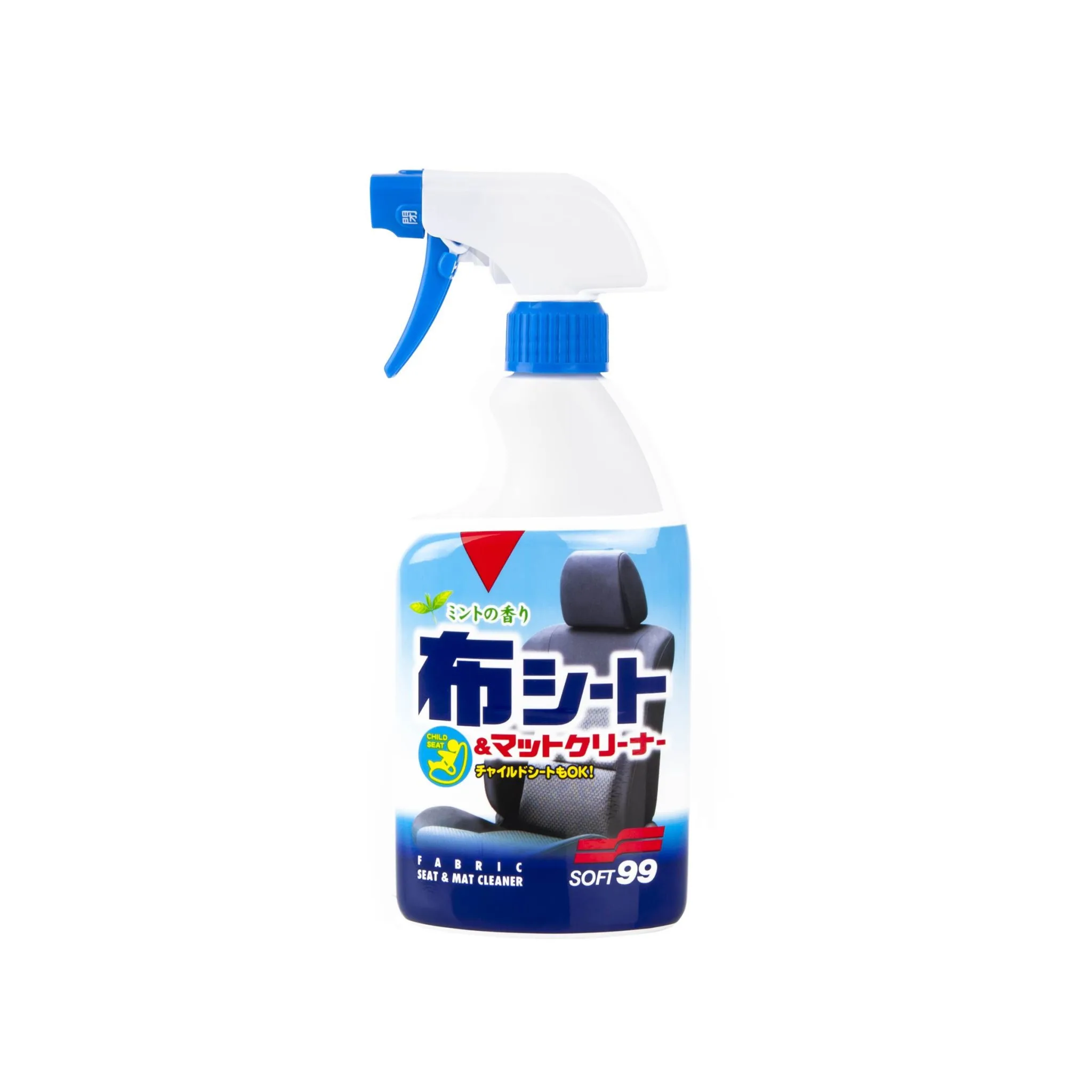 Preparat do czyszczenia tapicerki materiałowej SOFT99 New Fabric seat Cleaner szczotka gratis