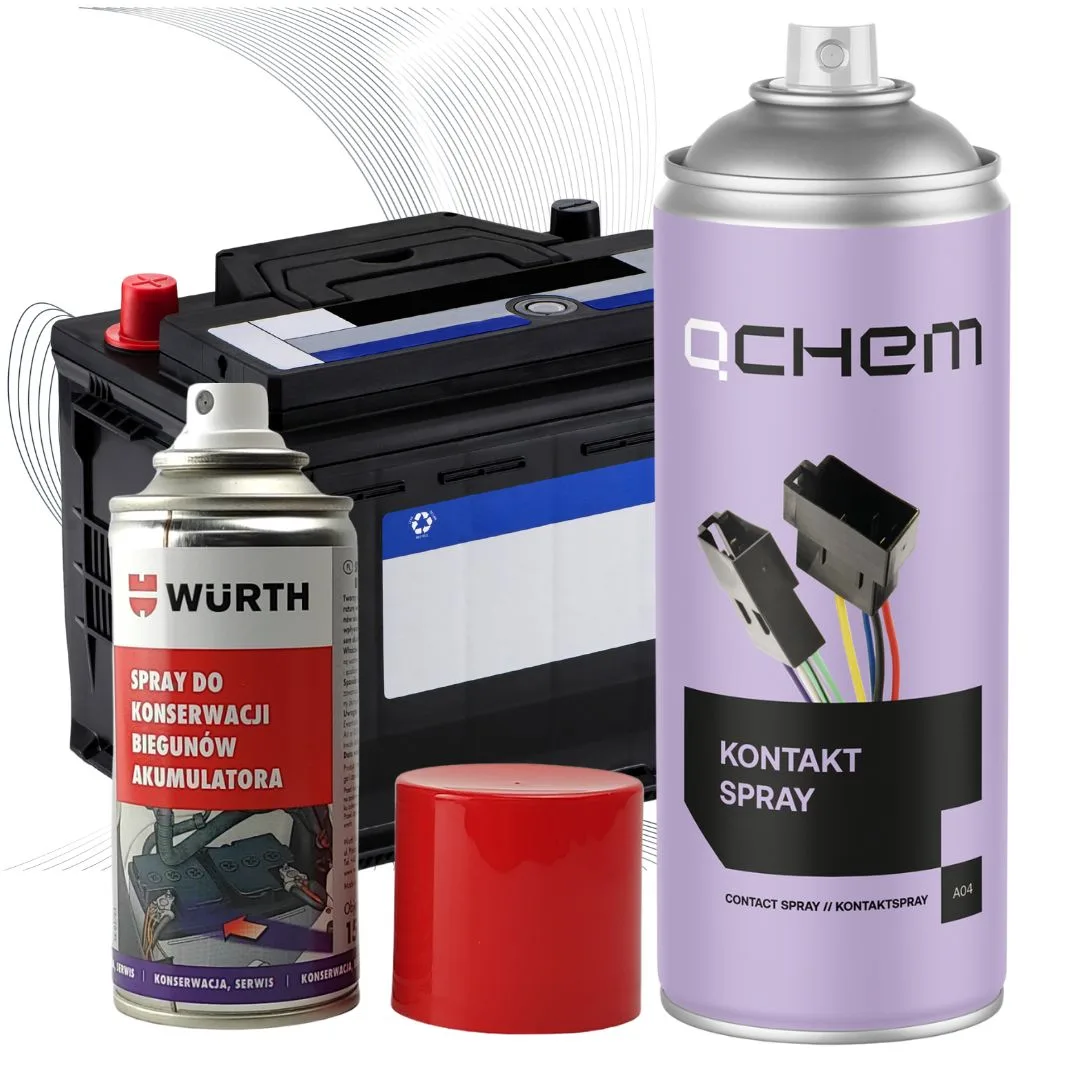 Spray Do Konserwacji Biegunów Akumulatora Wurth + Kontakt Spray 400ml