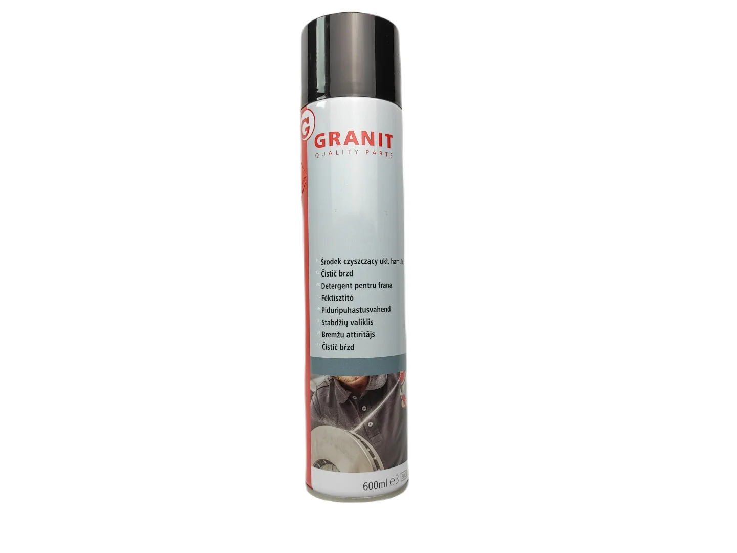 Zmywacz hamulcowy do tarcz 600ml – Środek czyszczący do hamulców