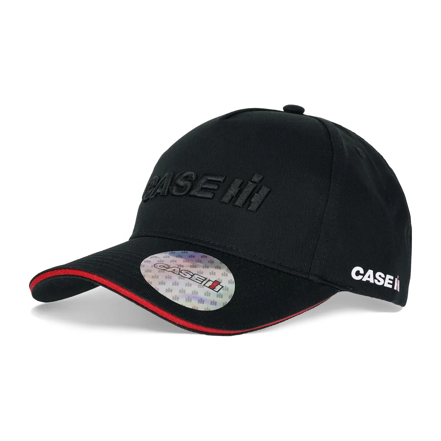 Czapka z czarnym haftem 3D - CNH | zdjęcie 8 z 10 | 48297 | Motofarma.pl