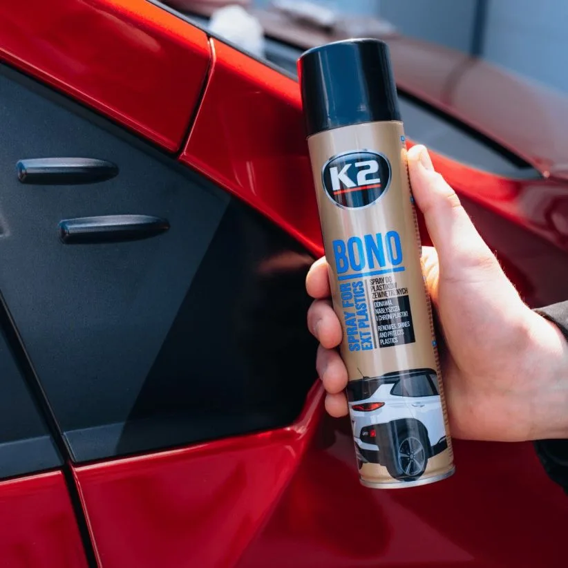 Zestaw do pielęgnacji plastików: 2x K2 BONO 300ML + mikrofibra 30x30 cm | zdjęcie 4 z 5 | 45891_47202_2 | Motofarma.pl