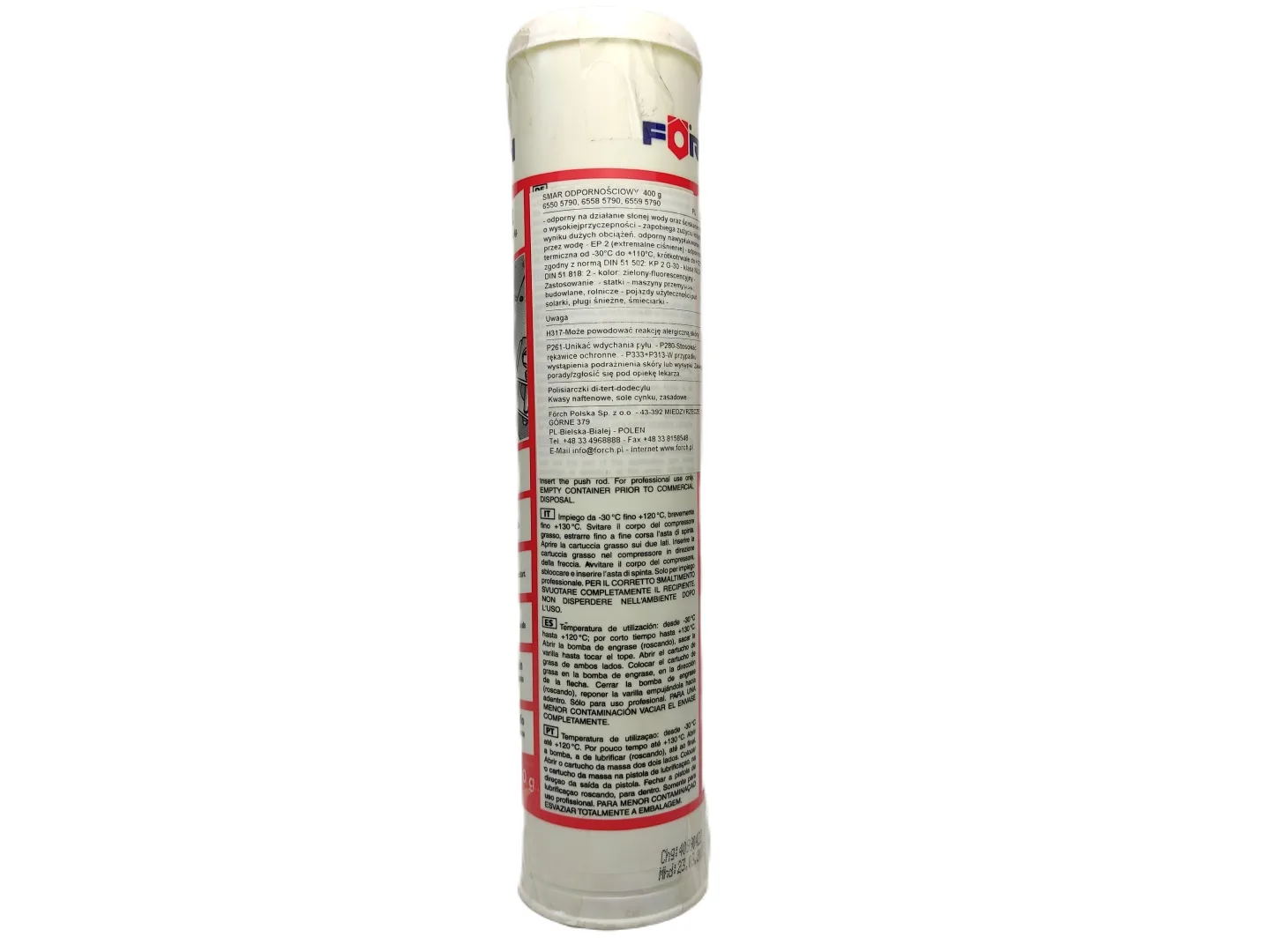 Smar o długotrwałym działaniu long life S492 400g Forch