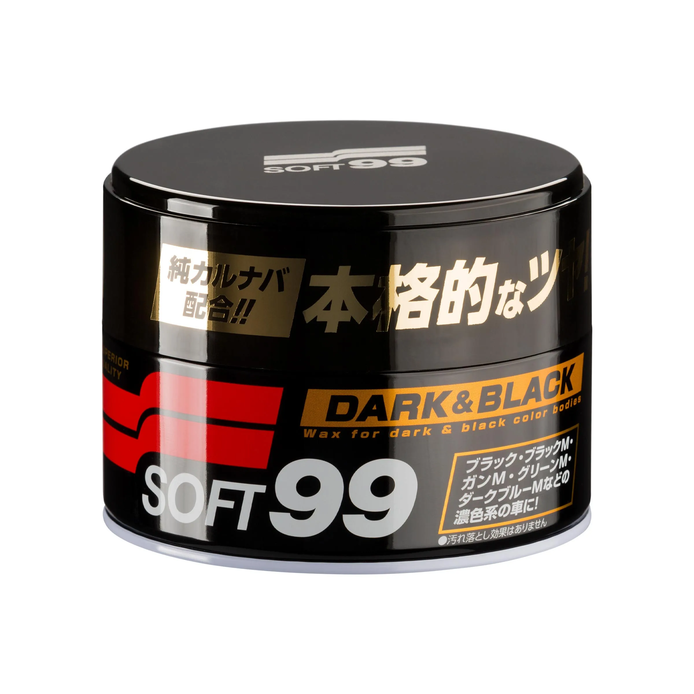 Wosk SOFT99 Dark&Black Wax 00010 ciemne lakiery 300g + mikrofibra do polerowania + rękawiczki nitrylowe zestaw