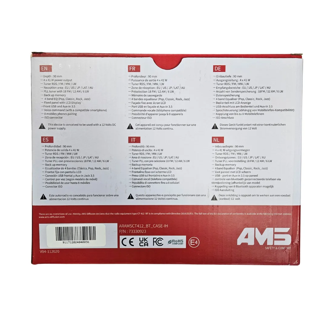 Radio Case IH CNH 73326178 73330923 AMS CT412 Bluetooth Mikrofon - CNH Industrial Sp. z o.o. | zdjęcie 3 z 3 | 103 | Motofarma.pl
