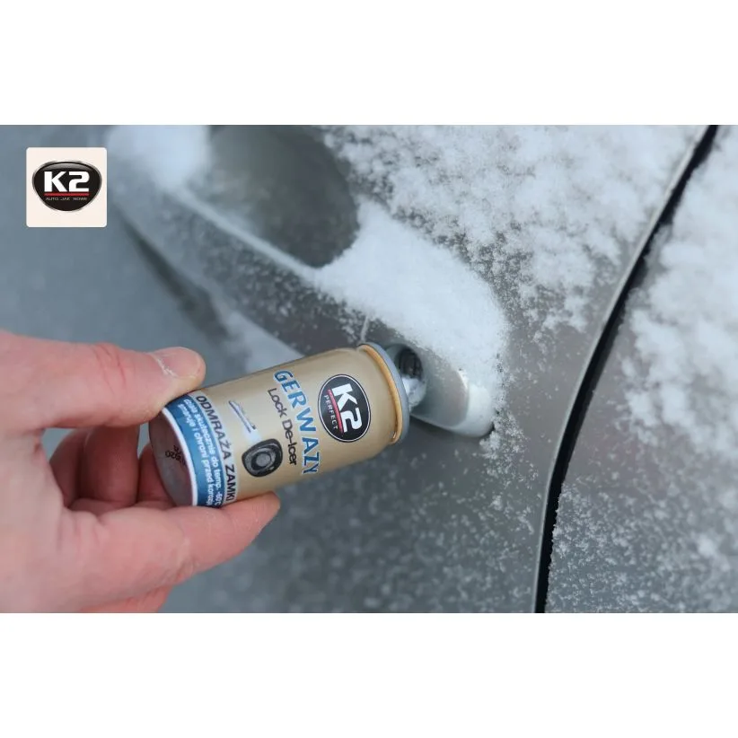 K2 GERWAZY 50ml silny odmrażacz w sprayu do zamków samochodowych | zdjęcie 5 z 5 | K656 | Motofarma.pl