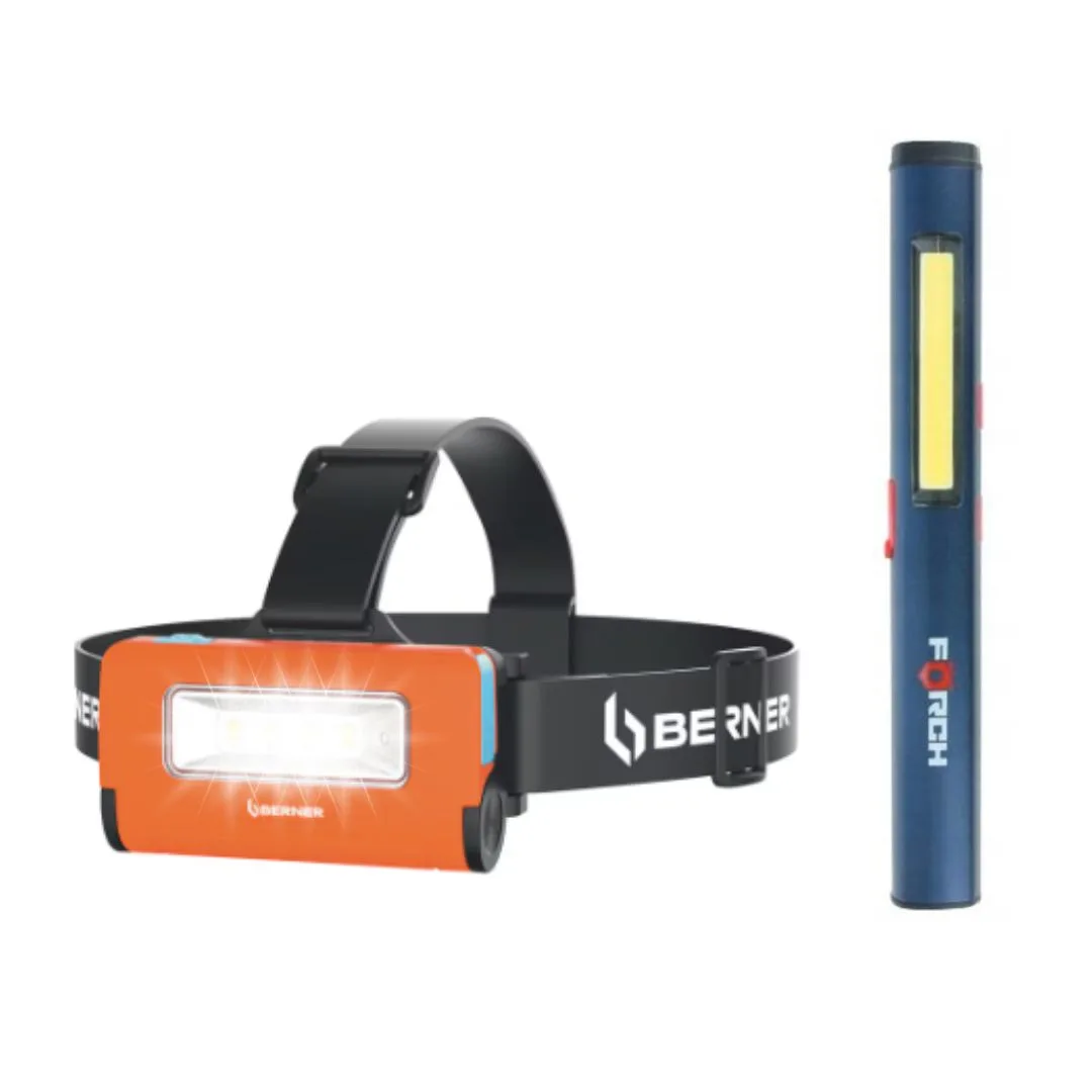Lampa czołowa Berner 2w1 + Lampa inspekcyjna LED FORCH | zdjęcie 1 z 11 | 4309_46842 | Motofarma.pl