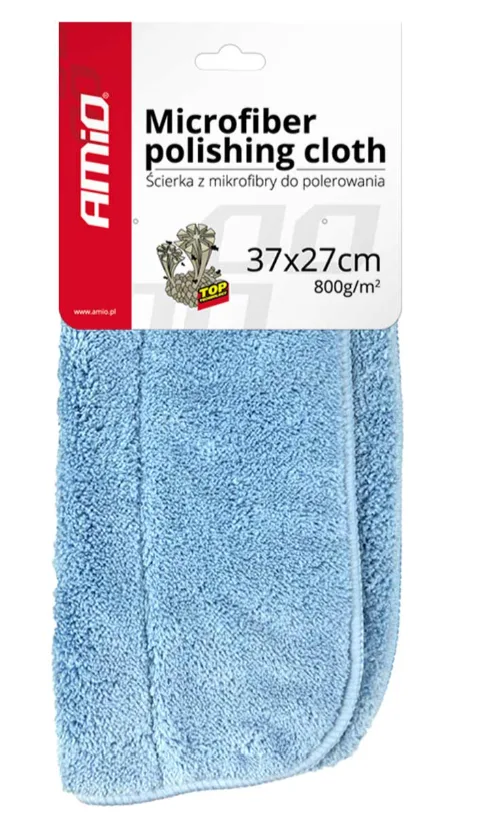 Ściereczka ręcznik do polerowania samochodu z mikrofibry 37x27 cm 800g/m2 A