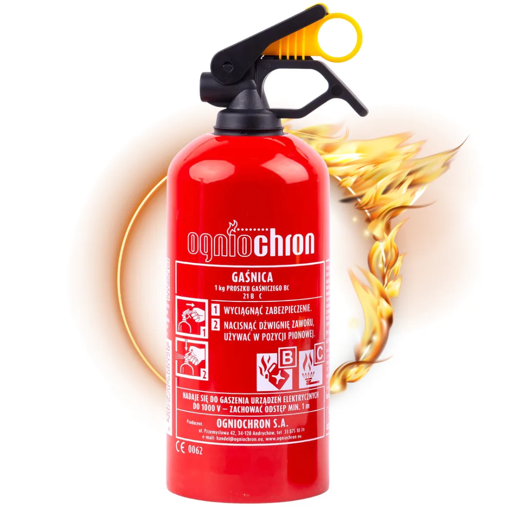 Gaśnica samochodowa 1kg Ogniochron | zdjęcie 3 z 4 | 3991 | Motofarma.pl