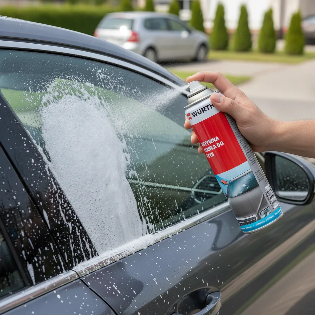 Aktywna pianka do szyb 500ml WURTH czyszczenia mycia czyszcząca active foam