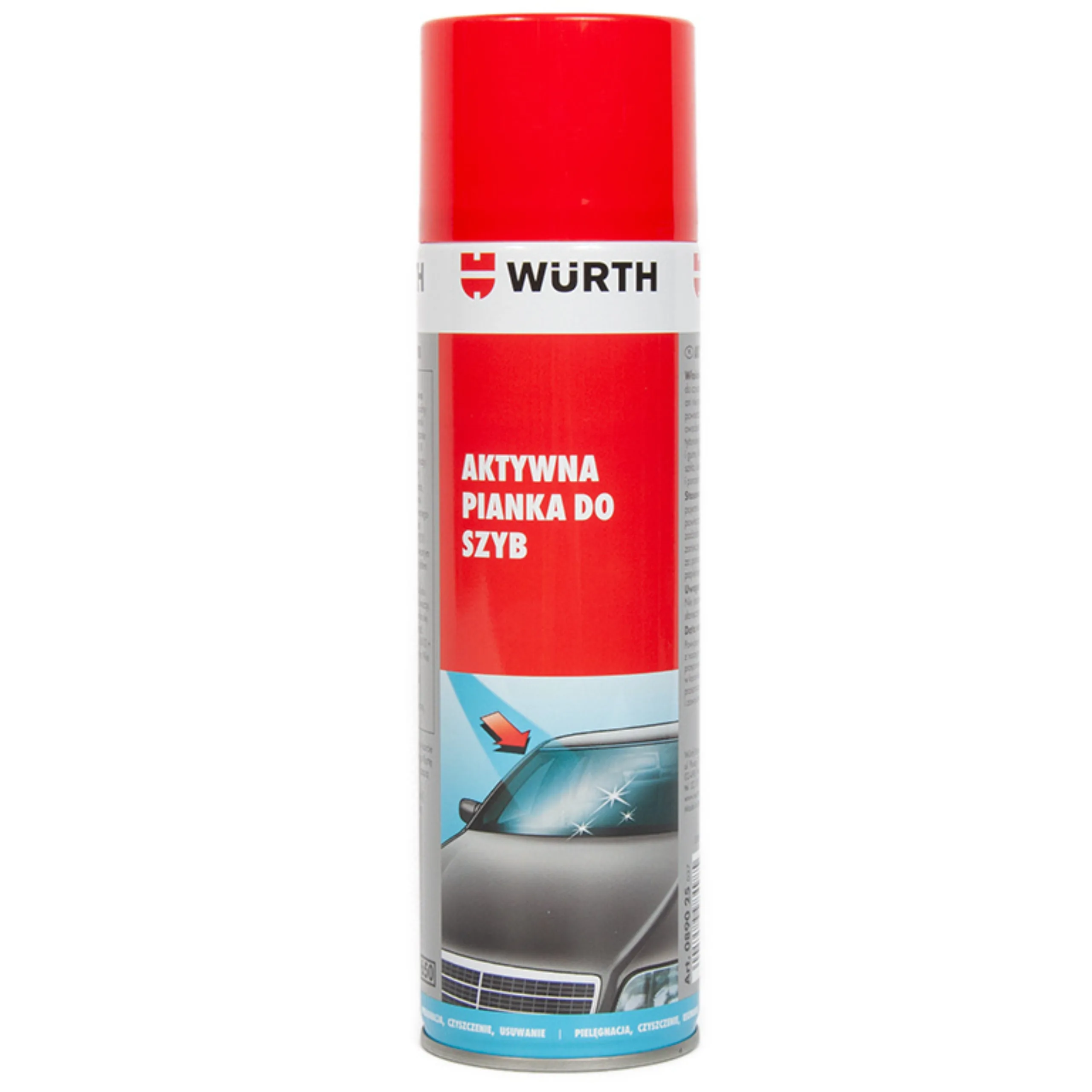 Aktywna pianka do szyb 500ml WURTH czyszczenia mycia czyszcząca active foam