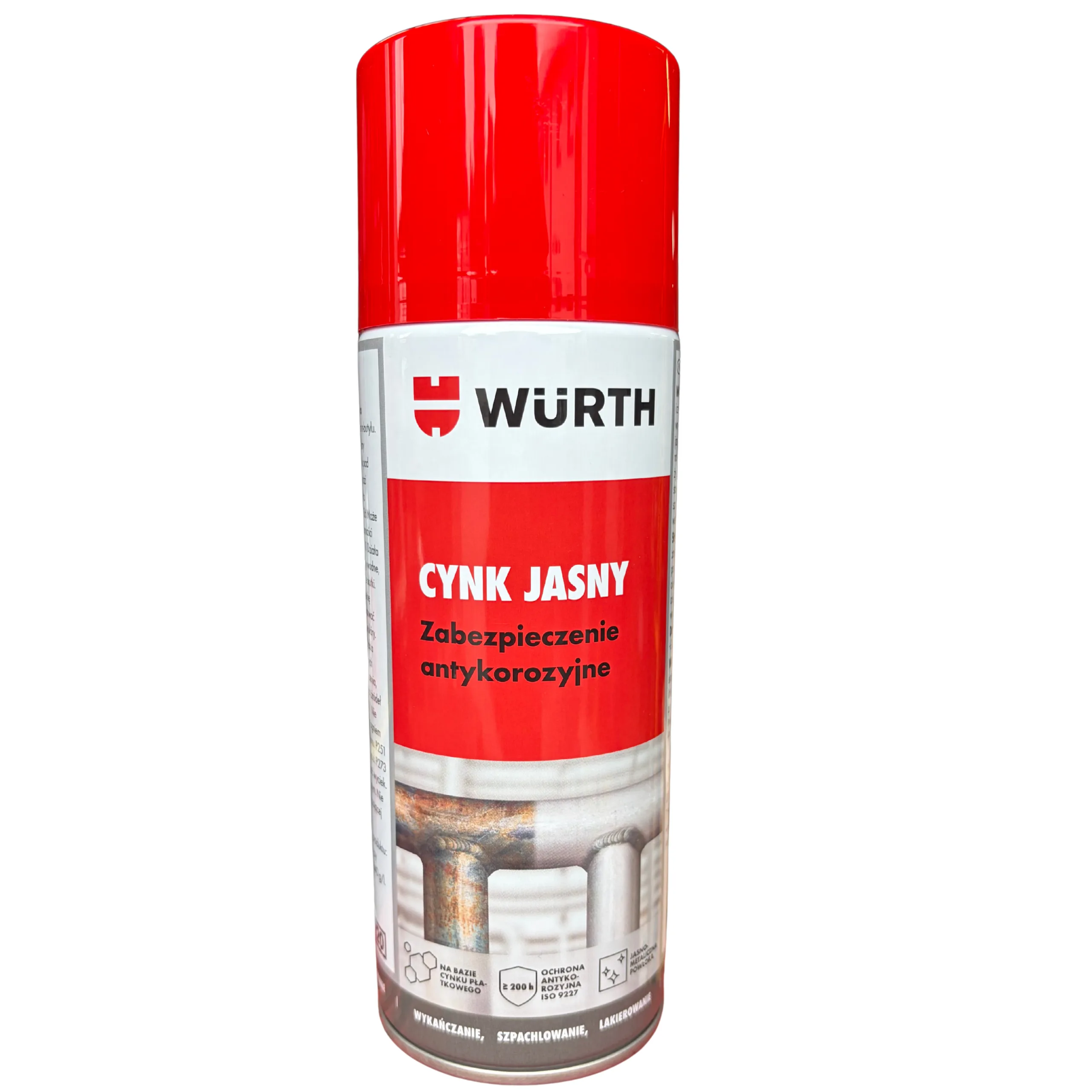 Cynk jasny 400ml WURTH - zestaw 3 szt