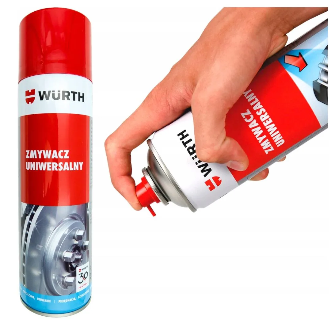 Zmywacz uniwersalny spray 500ml WURTH Zestaw 3 sztuk